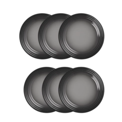 Jogo de 12 Pratos Rasos de Cerâmica 27 cm Flint Le Creuset