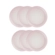 Jogo de 12 Pratos Rasos de Cerâmica 27 cm Shell Pink Le Creuset