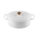 Panela Oval Signature 31 cm Branco Pegador Dourado Le Creuset