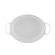 Panela Oval Signature 31 cm Branco Pegador Dourado Le Creuset