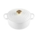 Panela Redonda Signature 24 cm Branco Pegador Dourado Le Creuset