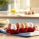 Bandeja de Cerâmica para 6 Ovos Vermelho Le Creuset