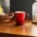 Caneca Bozeman em Cerâmica 580 ml Vermelho Le Creuset
