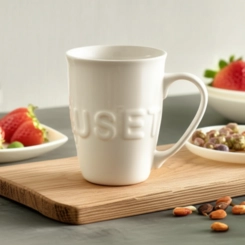 Caneca Bozeman em Cerâmica 580 ml Branco Le Creuset