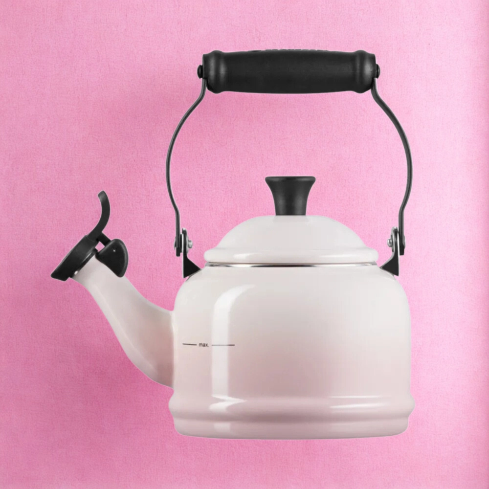 Chaleira Demi 1,1 Litros Shell Pink Le Creuset