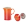 Cafeteira Prensa Francesa 1 Litro de Cerâmica Laranja Le Creuset