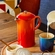 Cafeteira Prensa Francesa 1 Litro de Cerâmica Laranja Le Creuset