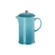 Cafeteira Prensa Francesa 1 Litro de Cerâmica Azul Caribe Le Creuset