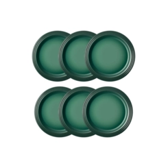 Jogo de 6 Pratos Rasos de Cerâmica 27 cm Artichaut Le Creuset