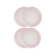 Jogo de 4 Pratos Rasos de Cerâmica 27 cm Shell Pink Le Creuset
