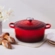 Panela Redonda Signature 26 cm Vermelho Le Creuset