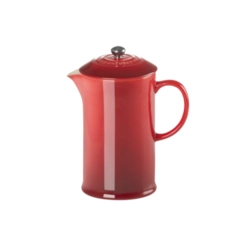 Cafeteira Prensa Francesa 1 Litro de Cerâmica Vermelho Le Creuset