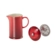 Cafeteira Prensa Francesa 1 Litro de Cerâmica Vermelho Le Creuset