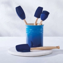 Porta Utensílios Classic em Cerâmica 1,1 Litro Azure Blue Le Creuset
