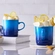 Caneca Cappuccino de Cerâmica 200 ml Azure Blue Le Creuset