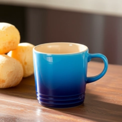 Caneca Espresso de Cerâmica 100 ml Azure Blue Le Creuset