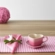 Caneca Coração com Pires em Cerâmica 220 ml Rose Quartz Le Creuset