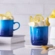 Jogo 2 Canecas Espresso de Cerâmica 100 ml Azure Blue Le Creuset