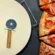 Pedra Refratária para Pizza em Cerâmica com Suporte Mimo Style