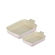 Jogo de 2 Travessas Heritage 19 e 32 cm Shell Pink Le Creuset