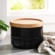 Pote com Tampa em Cerâmica 220 ml Black Onyx Le Creuset