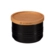 Pote com Tampa em Cerâmica 220 ml Black Onyx Le Creuset