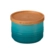 Pote com Tampa em Cerâmica 220 ml Azul Caribe Le Creuset