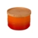 Pote com Tampa em Cerâmica 220 ml Laranja Le Creuset