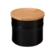 Pote com Tampa em Cerâmica 1,1 L Black Onyx Le Creuset