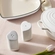 Saleiro e Pimenteiro Coração em Cerâmica 130 ml Branco Le Creuset
