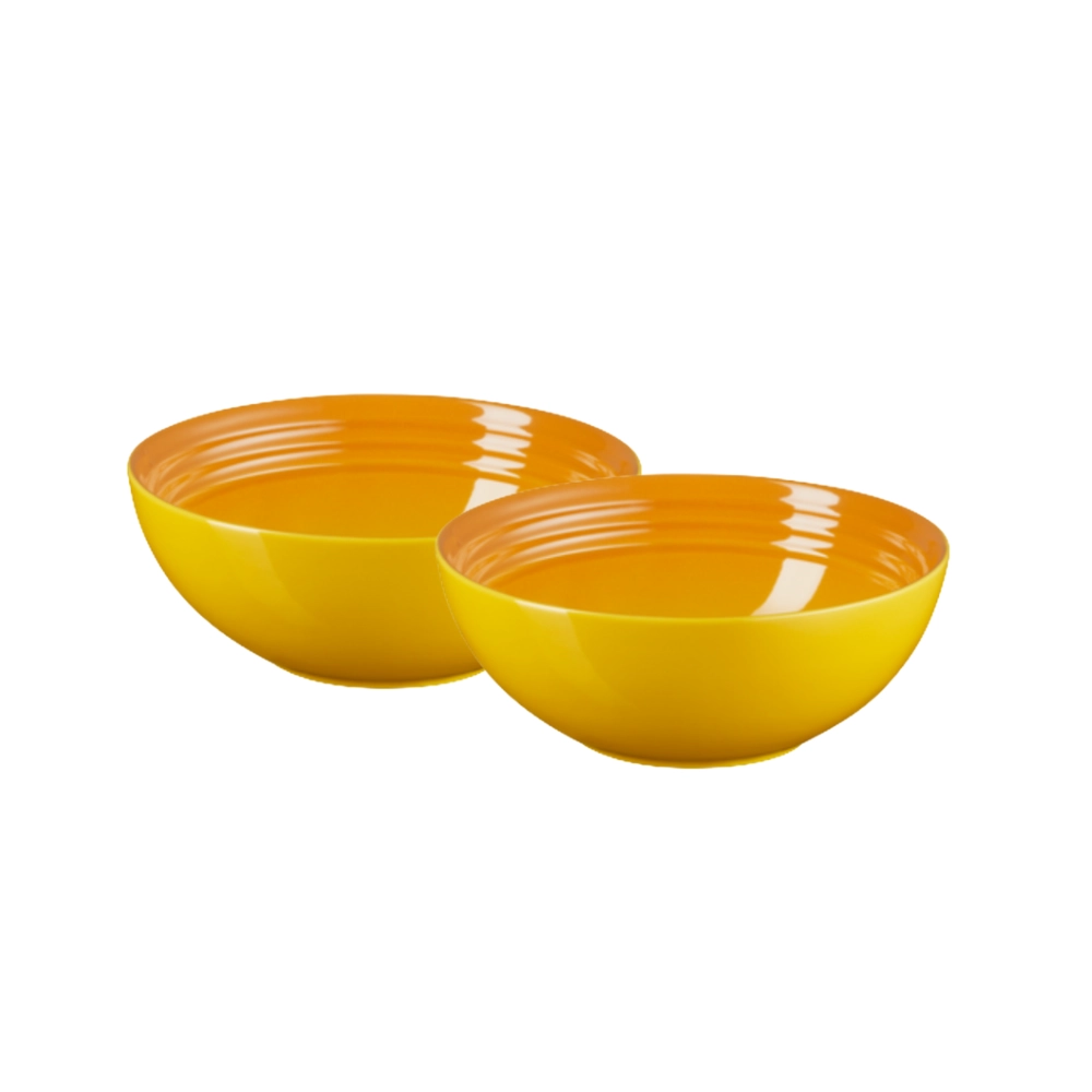 Jogo de 2 Bowls para Cereal de Cerâmica 16 cm Nectar Le Creuset