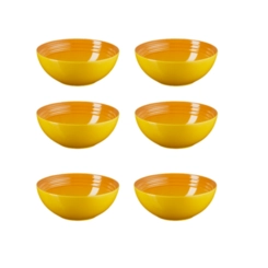 Jogo de 6 Bowls para Cereal de Cerâmica 16 cm Nectar Le Creuset