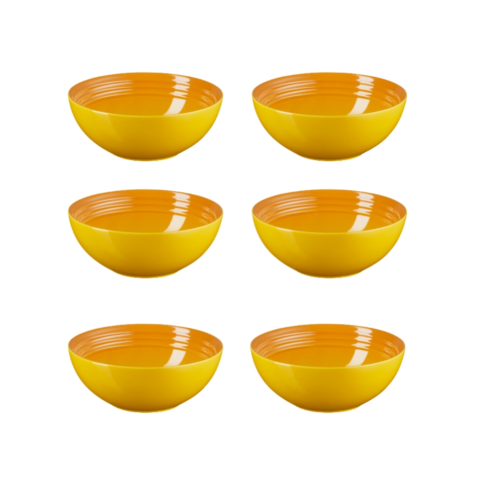 Jogo de 6 Bowls para Cereal de Cerâmica 16 cm Nectar Le Creuset