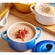 Jogo 4 Mini Cocotte de Cerâmica 10 cm Azure Blue Le Creuset