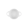Jogo 4 Mini Cocotte de Cerâmica 10 cm Branco Le Creuset