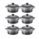Jogo 6 Mini Cocotte em Cerâmica 10 cm Flint Le Creuset