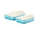 Jogo de 2 Travessas Heritage 19 e 26 cm Azul Caribe Le Creuset