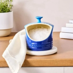 Porta Sal de Cerâmica 11 cm Azure Blue Le Creuset