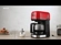Máquina de Café 220V Manual Moderna Vermelho Ariete