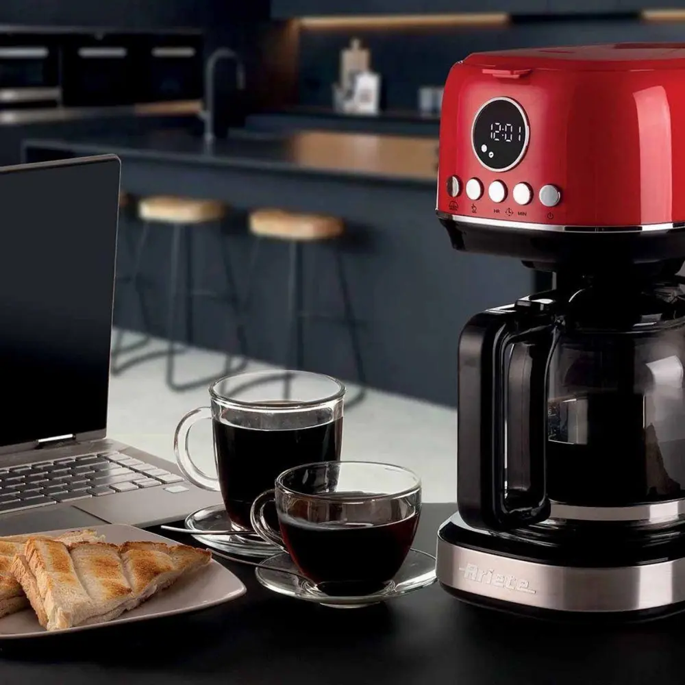 Máquina de Café 220V Manual Moderna Vermelho Ariete