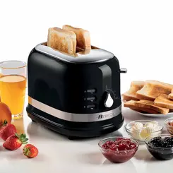 Torradeira Elétrica 750W 127V Moderna Preto Ariete