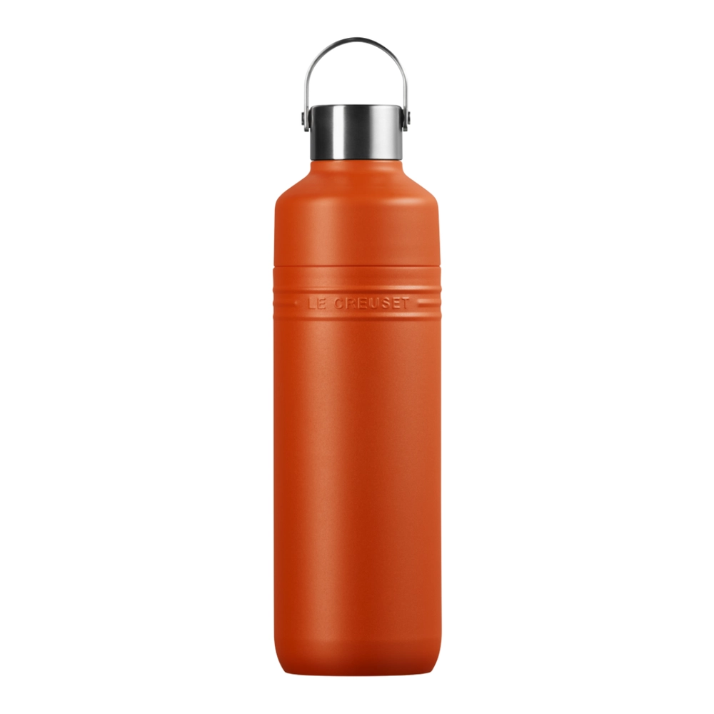 Garrafa Térmica de Aço Inox 1 Litro On The Go Laranja Le Creuset
