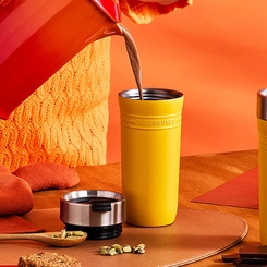 Caneca Térmica de Aço Inox 350 ml On The Go Nectar Le Creuset