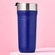 Caneca Térmica de Aço Inox 350 ml On The Go Azure Blue Le Creuset