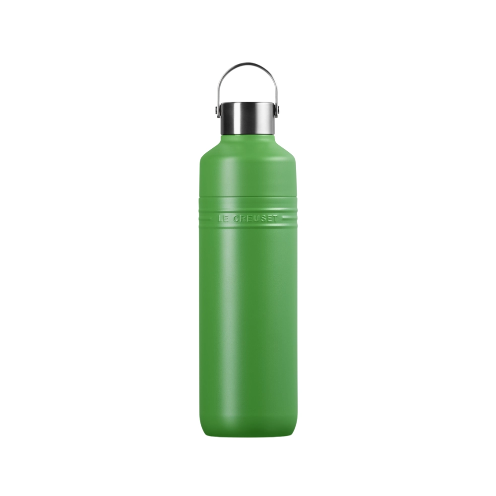 Garrafa Térmica de Aço Inox 500 ml On The Go Bamboo Le Creuset