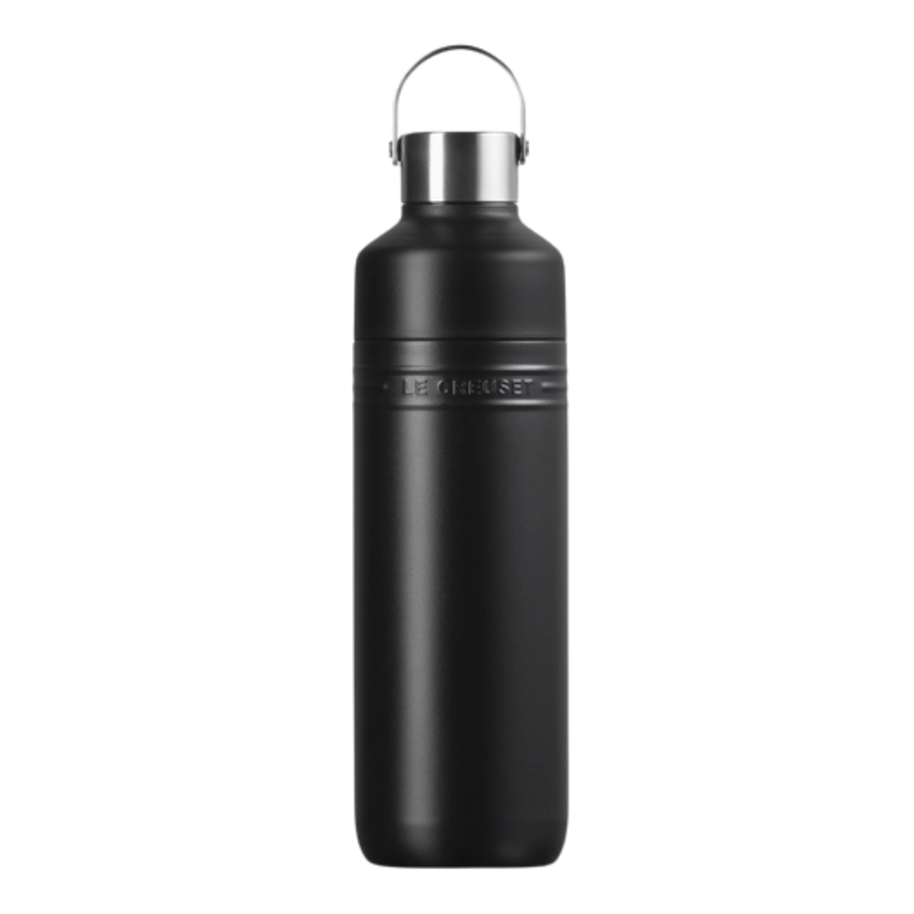 Garrafa Térmica de Aço Inox 1 Litro On The Go Matte Black Le Creuset
