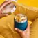Pote Térmico de Aço Inox 500 ml On The Go Deep Teal Le Creuset