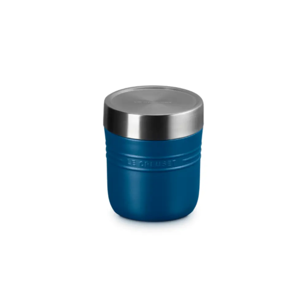 Pote Térmico de Aço Inox 500 ml On The Go Deep Teal Le Creuset