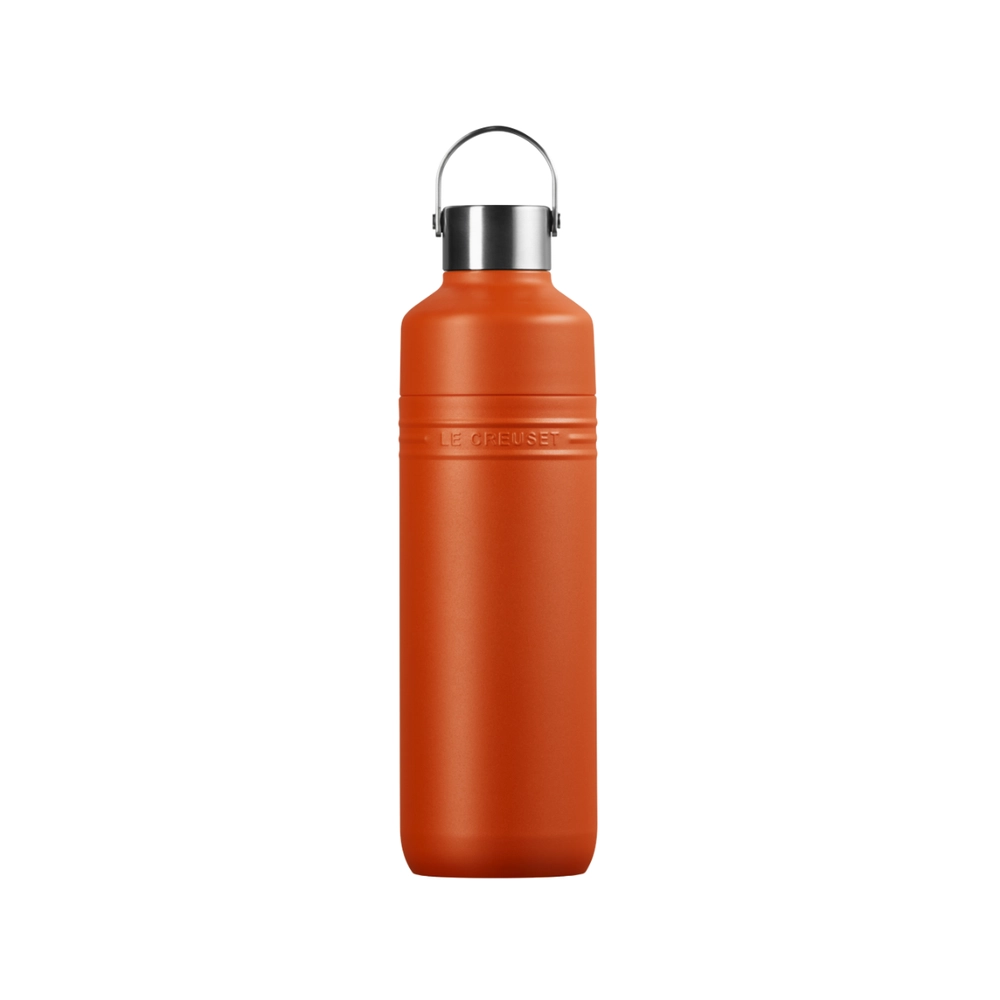 Garrafa Térmica de Aço Inox 500 ml On The Go Laranja Le Creuset