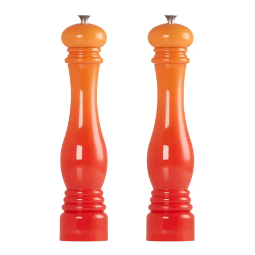 Kit Moedores de Sal e Pimenta 30 cm Laranja Le Creuset